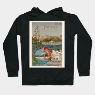 Monaco Bains de Mer Vintage Poster 1896 Hoodie